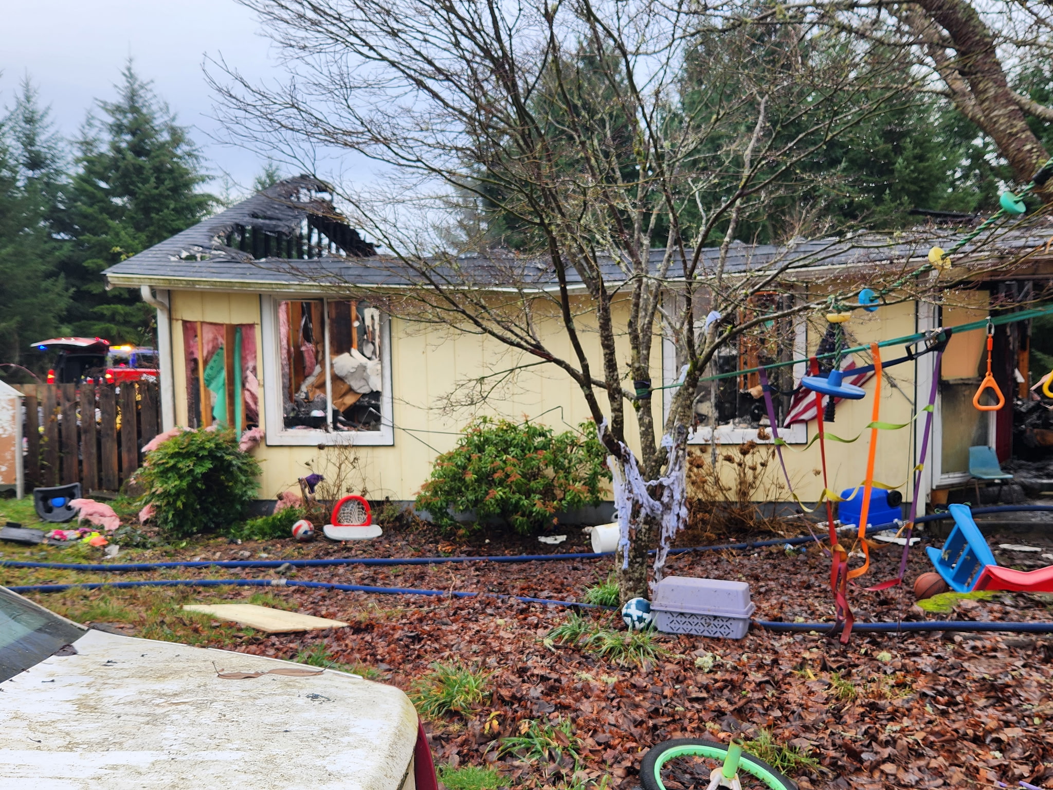 Home exterior with updated landscaping