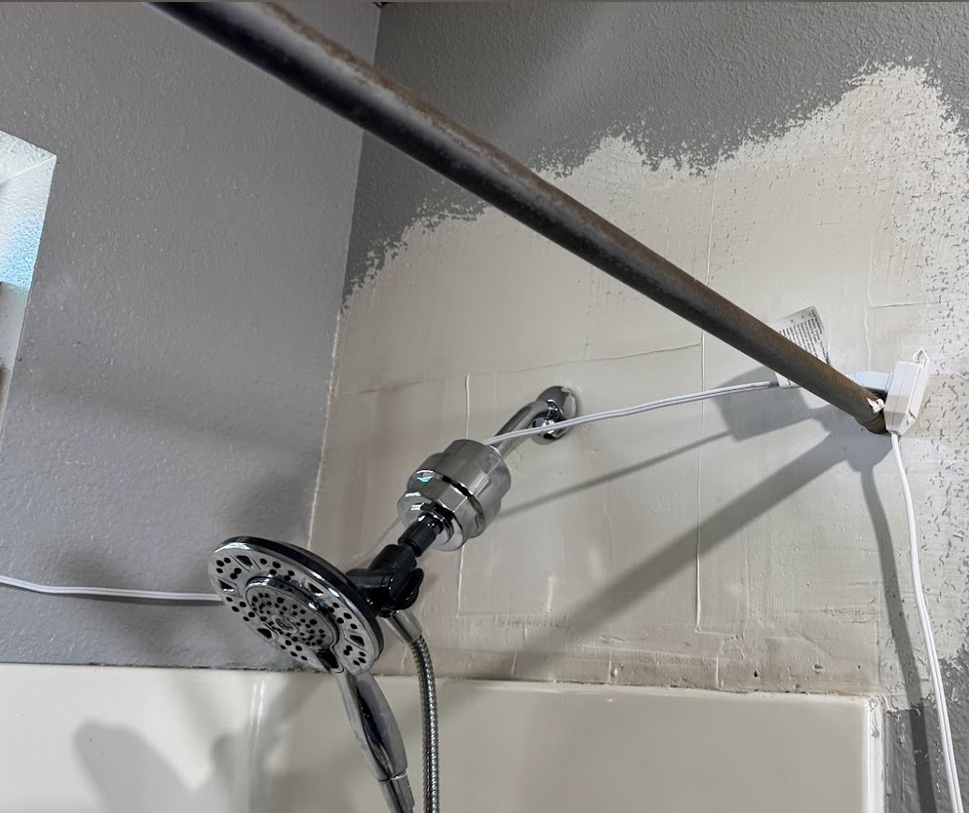 Shower head installation repair