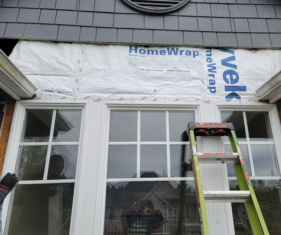 Window trim exterior renovation