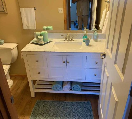 Bathroom renovation
