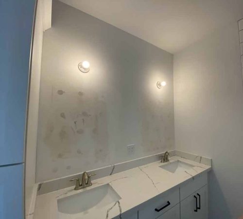 Bathroom renovation